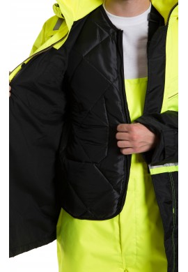 Hi Vis Engeneered 2-tone , 3 in 1 Parka